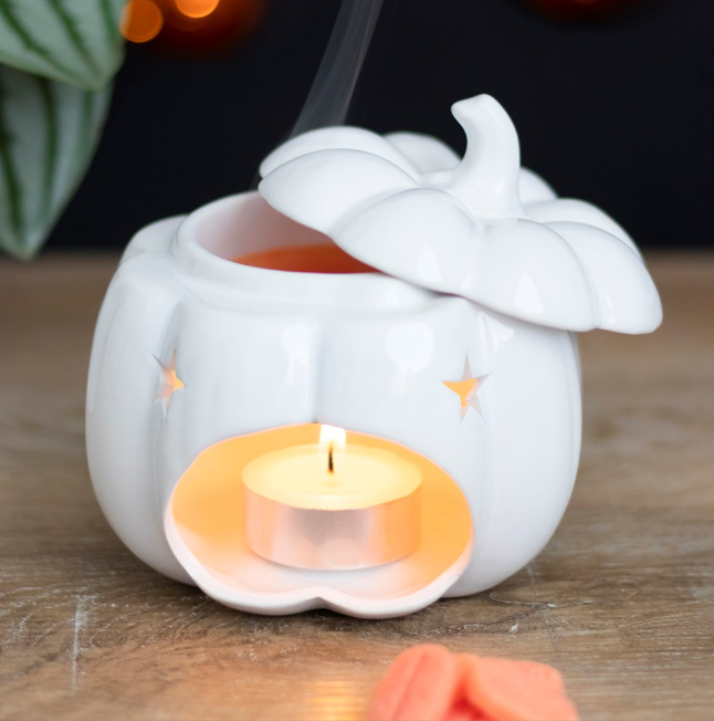 White Pumpkin Oil Burner