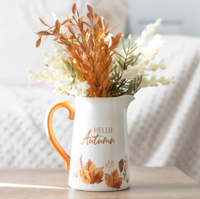 Ceramic Jug- Hello Autumn