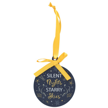 Silent Night Starry Skies Bauble