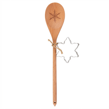 Spoon and Cookie Cutter Set - Snowflake