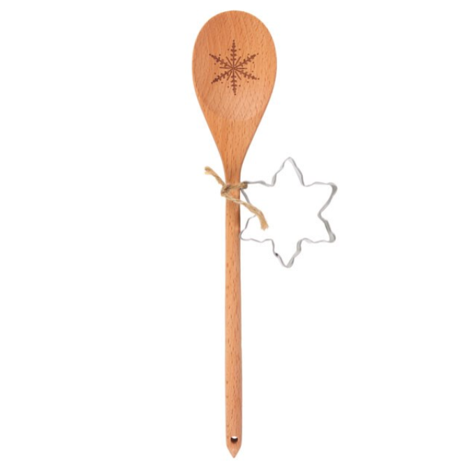 Spoon & Cookie Cutter Set Snowflake