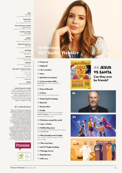 Premier Christianity Magazine- December 2025