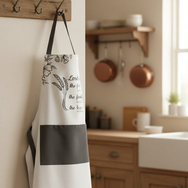 Apron – Lord bless the food before us, the family beside us and the love between us