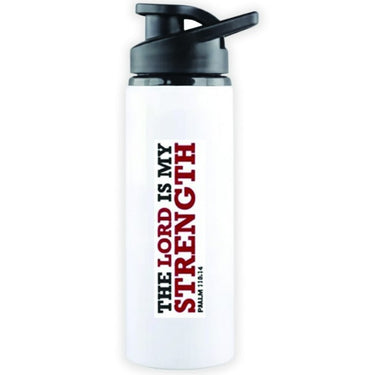 Sports Bottle – The Lord is my strength