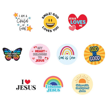 Kids Inspirational Sticker Assortment (10 Asst)