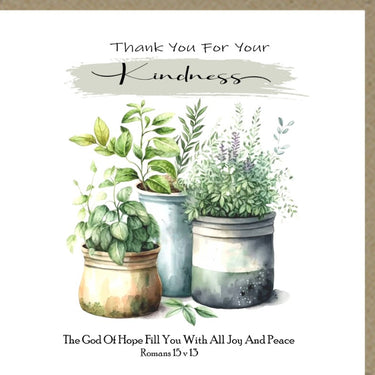 Thank You For Your Kindness Greeting Card
