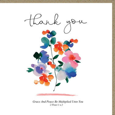 Thank You – Greetings Card