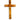25cm Olivewood Wall Cross