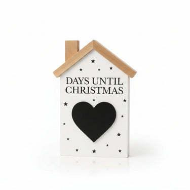 Wooden House 'Days Until Christmas'