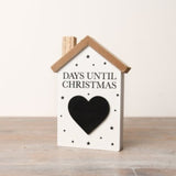 Wooden House 'Days Until Christmas'