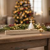 Angel Advent Countdown Tealight Holder