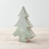 Polka Dot Christmas Tree Decoration 16cm