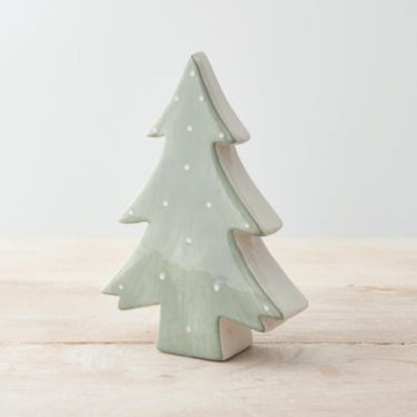 Polka Dot Christmas Tree Decoration 16cm