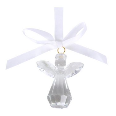 Always Beside You Hanging Glass Angel
