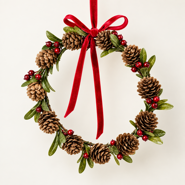 Pinecone Wreath