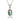 Inlaid Shell Ichthus Fish Pendant Natural