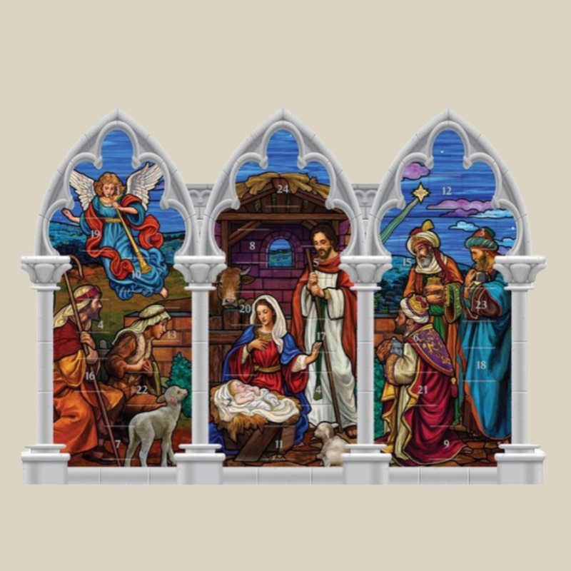 Triptych Nativity Advent Calendar