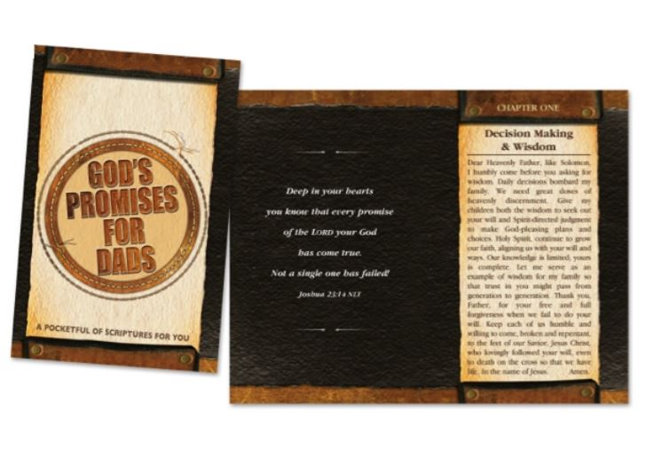 Promises from God for Dads Softcover Book