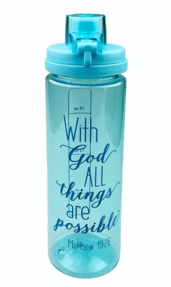 All Things Are Possible Water Bottle