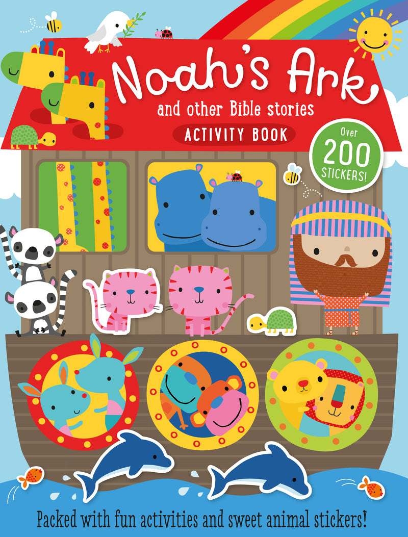 Noah’s Ark and Other Bible Stories Activity Book by Dawn Machell