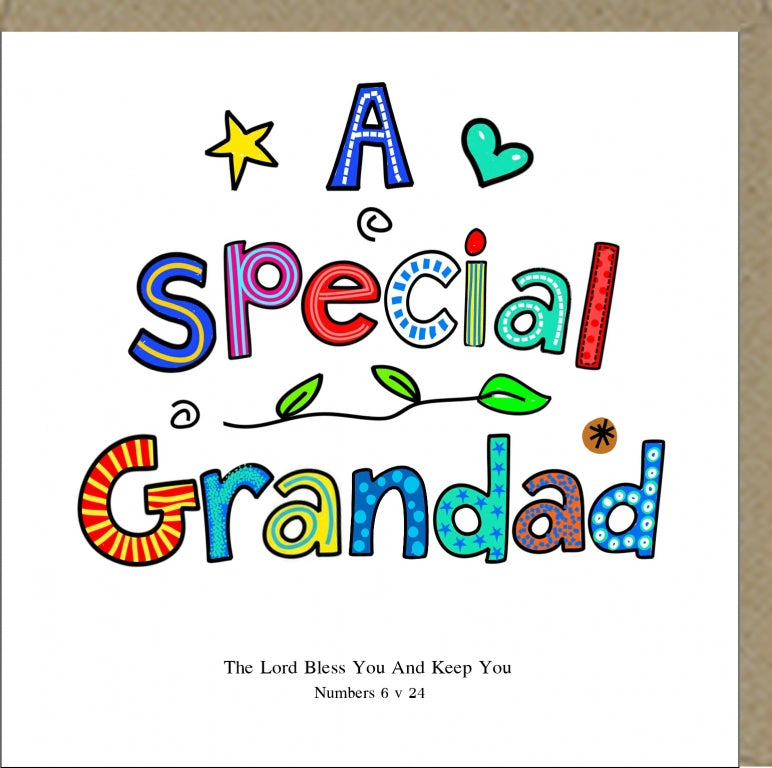 A Special Grandad Greeting Card