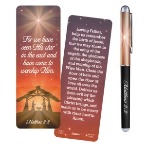 His Star Pen and Bookmark