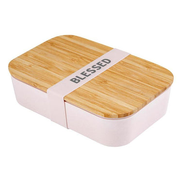 Bamboo Lunch box - Blessed