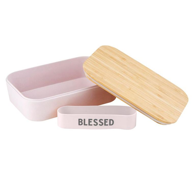 Bamboo Lunch box - Blessed