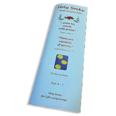Holy Socks The Service Tennis Blue (adult 4-7)