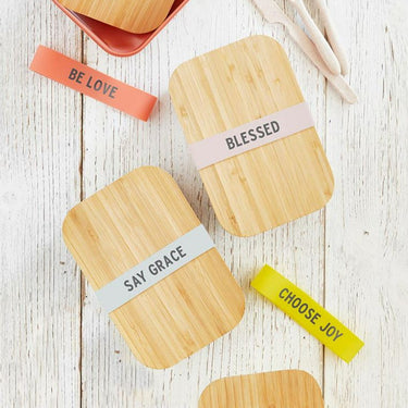Bamboo Lunch Box - Choose Joy