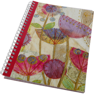 Poppies A5 notebook