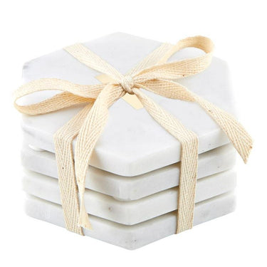 Marble Coasters Set - Cross