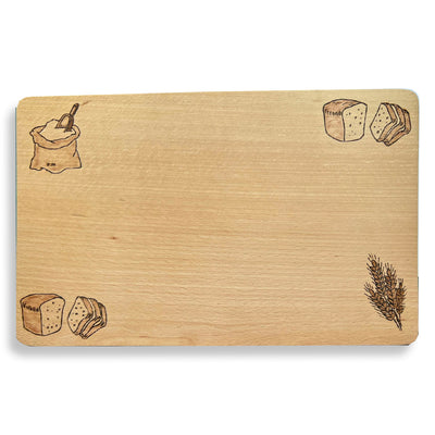 Wooden Chopping Board- Daily Bread