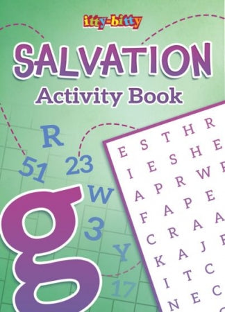 Itty Bitty - Salvation Activity Book - Kids Activity Book