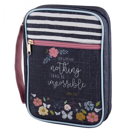 Canvas Bible Covers - Nothing Impossible
