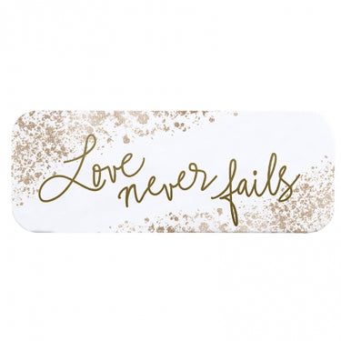 Table Top Plaque - Love Never Fails