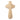 Hand Held Cross Natural