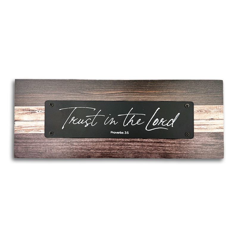 Trust in the Lord - Tabletop Plaque