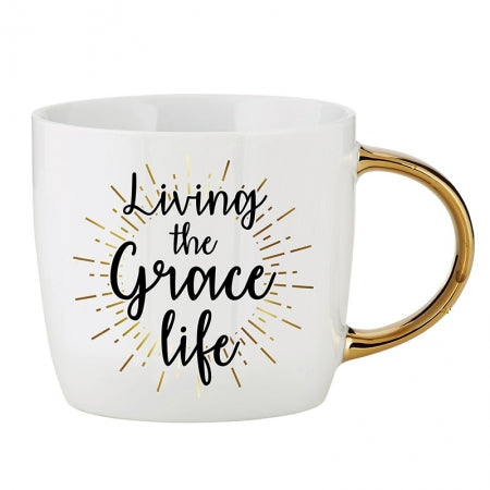 Gilded Mug Living Grace Life