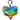 Heart Sequin Clip Keyring
