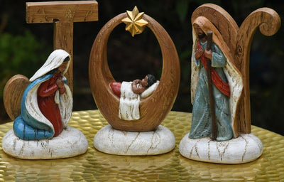 Joy Nativity Set- Display Decoration