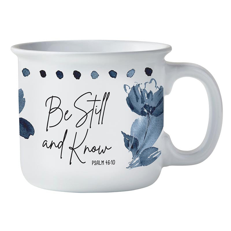 Be Still & Know Coffee Mug with Gift Wrap