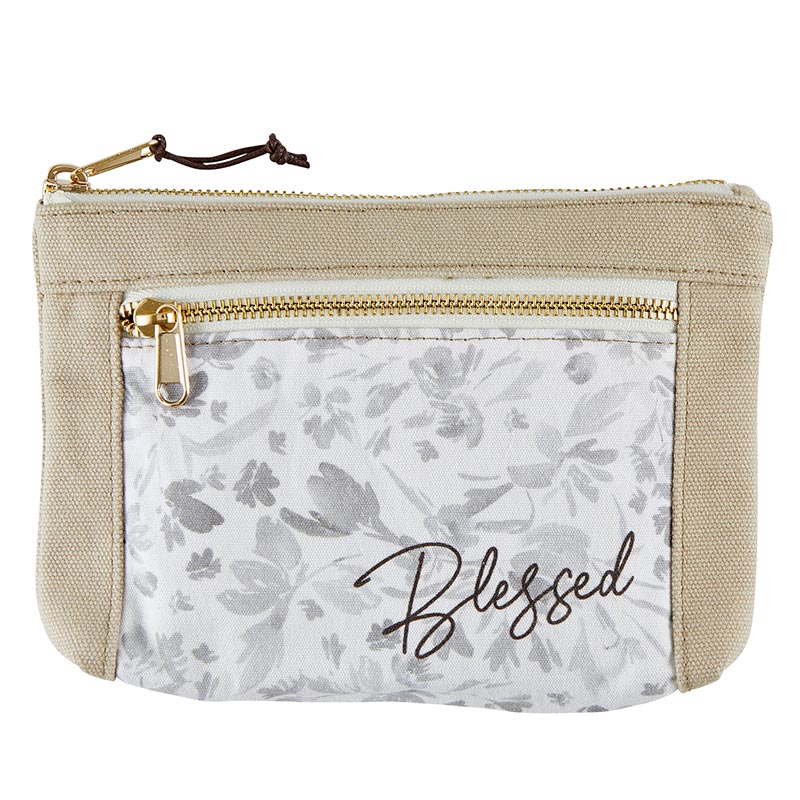 Canvas Pouch - Blessed