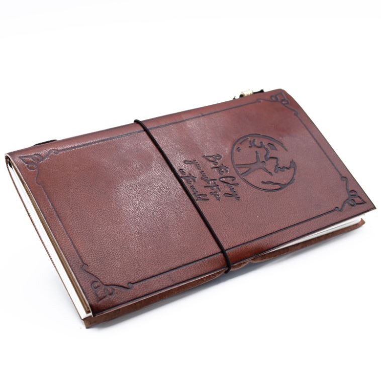 Handmade Leather Journal - Be the Change