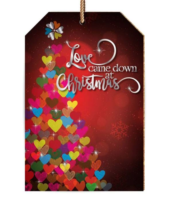 Love came down Ceramic Christmas Decoration