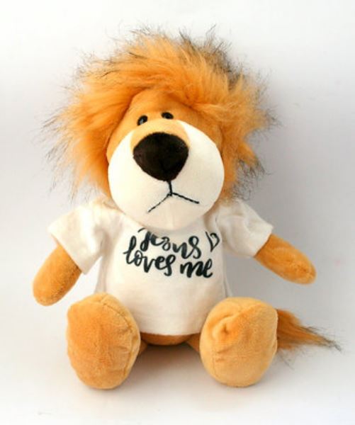 Jesus Loves Me Soft Toy- Lion