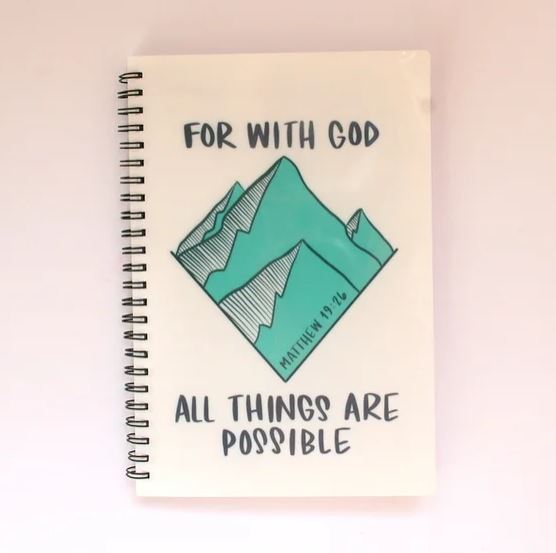Mountains A5 Notebook