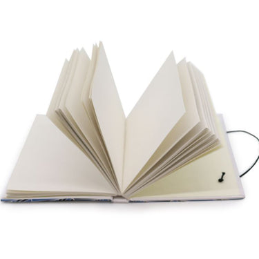 Notebook with strap - Flowers in the same garden