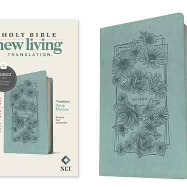 NLT Thinline Bible, Filament Enabled Edition- TEAL