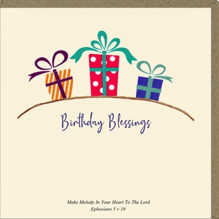 Birthday Blessings Greeting Card